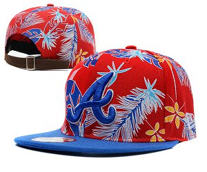 Atlanta Braves MLB Snapback Hat SD3